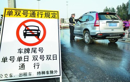 车辆限号规则？