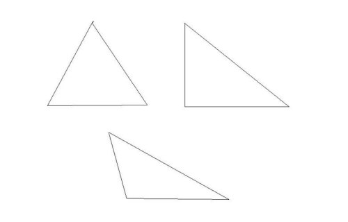 两个相同的三角形可以组成t形对还是错？