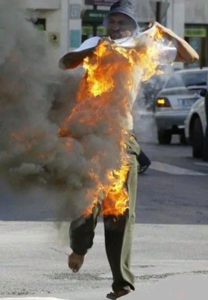 人体自燃真实事件？