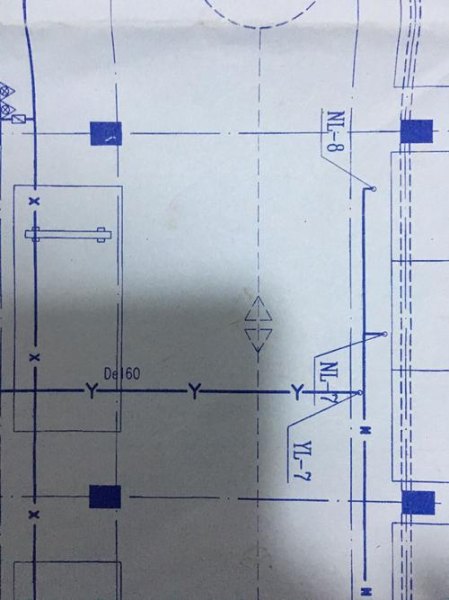 消防图纸里圆圈一个x代表什么？