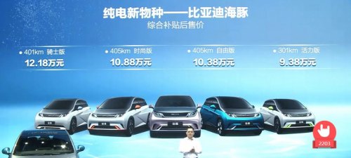 2023比亚迪海豚两年免息能贷多少? 2023比亚迪海豚两年免息能贷多少?