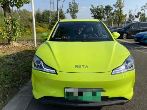 浅绿色车身有几款新能源车？