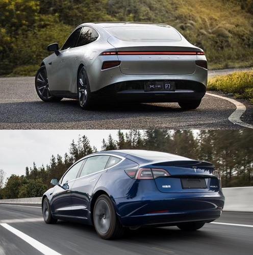 你觉得小鹏P7与特斯拉Model 3有几分竞争力？