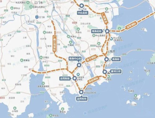 珠海有几个高铁站离斗门很近的