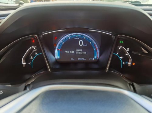 思域汽油显示0公里还能跑多久？