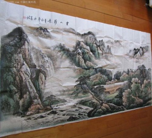 中国山水画现代最著名的画家是哪几位？