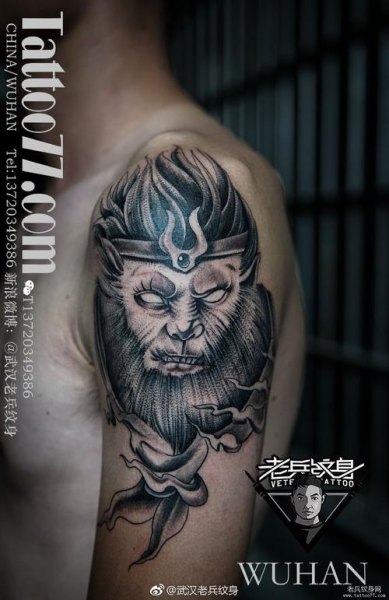 纹身妖孙悟空寓意什么？