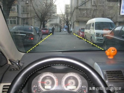 新手开车,开过去之前怎么判断车子左右会不会碰到两边? 新手开车,开过去之前怎么判断车子左右会不会碰到两边?