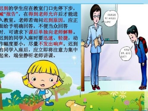 上课时我们应该怎么做？
