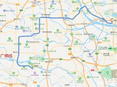 地铁3号线哪个方向转广佛线？
