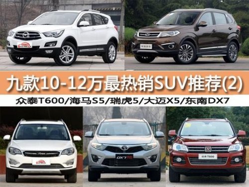 第一次买车，裸车价格在10-12万，有什么好的推荐？