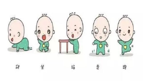 七坐八爬九长牙顺口溜？