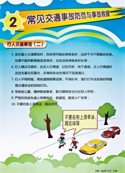 交通安全事故重点内容？