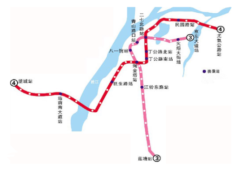 南昌地铁4号线详细站点？