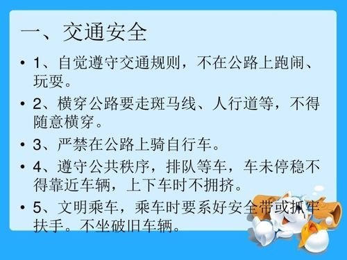 交通安全规则十条？