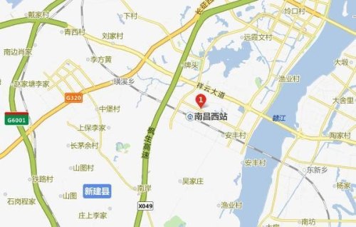 南昌西站和南昌长途汽车西站是一个地方吗？