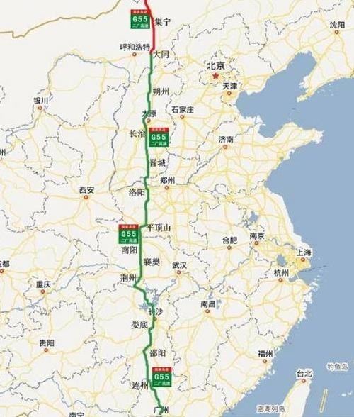 广州二广高速公路可以通往哪里？