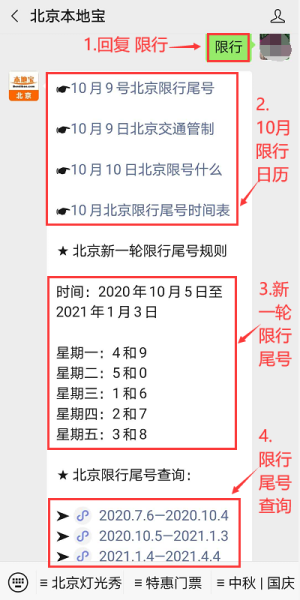 2021年10月10号限号吗？