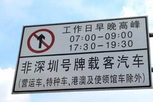 深圳高速限外地牌吗? 深圳高速限外地牌吗?