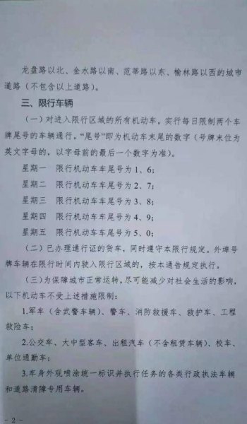 2020晋城限号被拍到怎么处罚？
