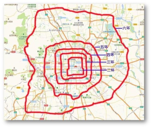 北京四环和五环的差别？