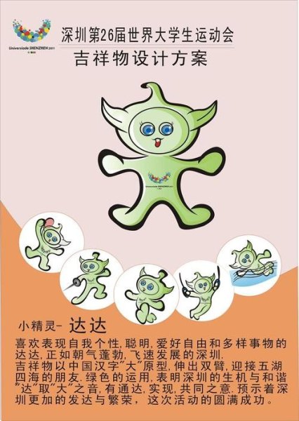 世界大学生夏季运动会吉祥物？