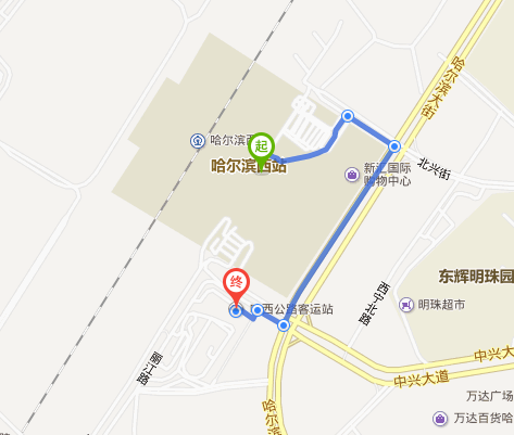 哈尔滨离火车站最近的汽车站是哪个？