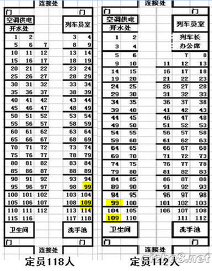 火车座号99号靠窗户吗？