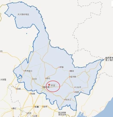 黑龙江省有多少个城市和县?地名是什么？