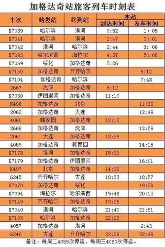 12306铁路网海拉尔到大杨树13号有几趟火车？