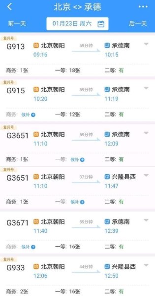 朝阳到承德坐车多久？