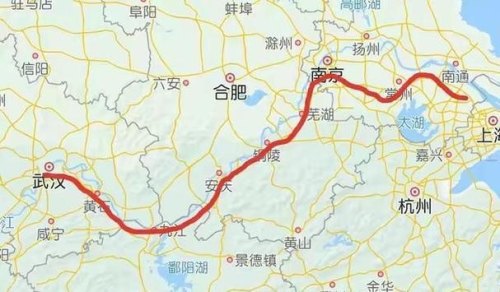 南沿江高铁详细路线图高清？