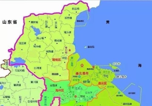 赣榆原是山东的，为何划入江苏？