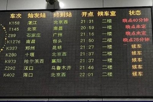 动车这个晚点6分什么意思？