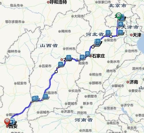 从北京到西安自驾游应该怎样规划路线？