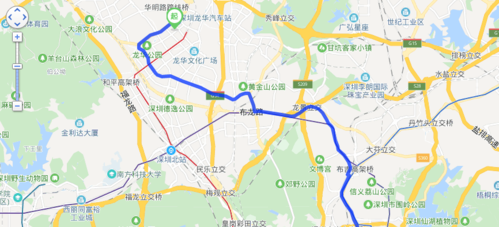 常平汽车站到龙华汽车站（深圳）怎么走？