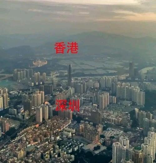 在深圳的哪个地方可以看到香港？
