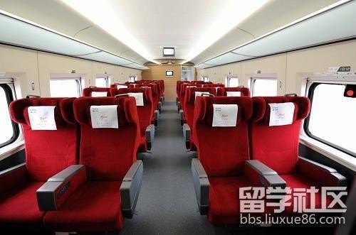 高铁一等座abcd怎么排？