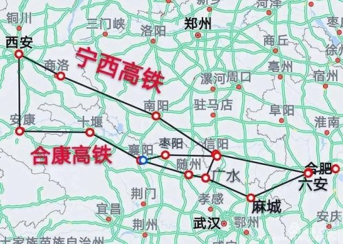 南京至西安高铁经过哪几站？