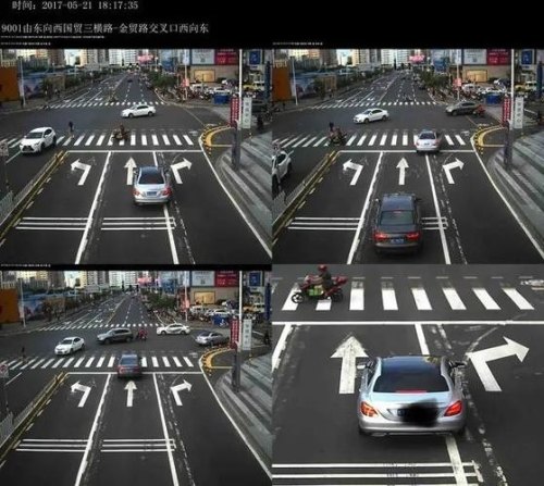 十字路口有障碍物压实线怎么处罚？