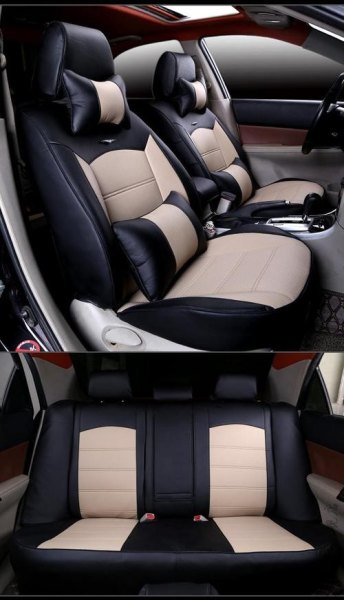 骐达汽车全包坐垫安装方法？