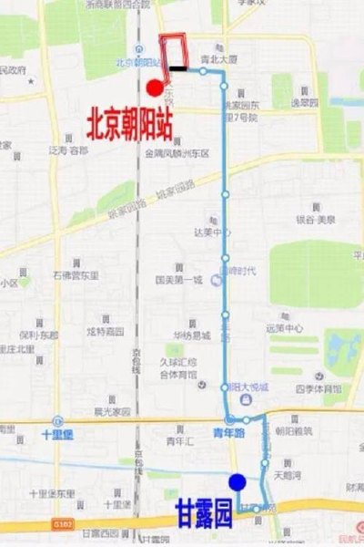 北京朝阳站怎么去燕郊？