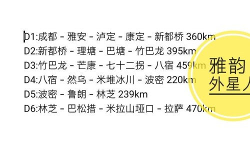 成都出发走318住成都哪里方便？