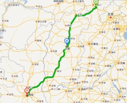 西安到太原沿途旅游景点？