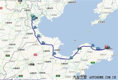 西安至威海路线如何？