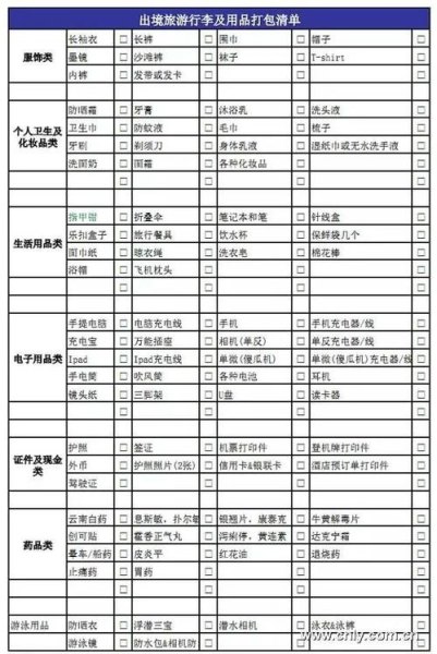 自驾游零食物品清单？