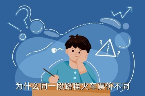 为什么同一段路程高铁价格不一样？