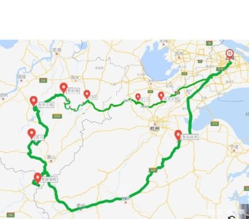 从上海出发有哪些适合轿车而且风景不错的自驾游路线？