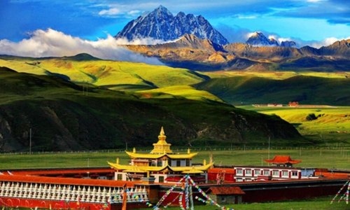 甘孜各市的旅游景点？