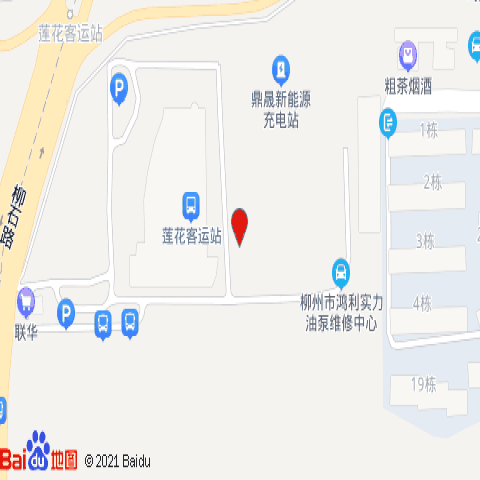 柳州莲花站到火车站路线？